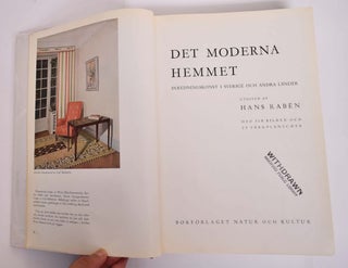 Det Moderna Hemmet: Inredningskonst i Sverige och Andra Lander