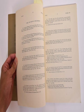 Catalogue of The Well-Known Collection of Important Chinese Ceramics, Jades and Bronzes...The Property of Robert C. Bruce, Esq.
