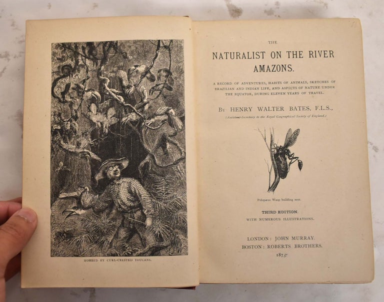 Item #165809 The Naturalist on the River Amazons. Henry Walter Bates.