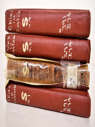 China: Its Costume, Arts, Manufactures &c. Edited principally from Originals in the Cabinet of the late M. Bertin: with Observations, explanatory, historical, and literary by M. Berton. Translated from the French