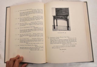 Colonial Furniture: The superb collection of the late Howard Reifsnyder, including signed pieces by Philadelphia cabinetmakers, formerly contained in the Reifsnyder residence, the Pennsylvania Museum and Mount Pleasant Mansion, Philadelphia; sold by order of the executors, Hannah G. Reifsnyder and Corn Exchange National Bank and Trust Company, Philadelphia