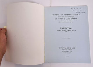 Chinese and Japanese Ceramics from the Collection of Sir Harry & Lady Garner