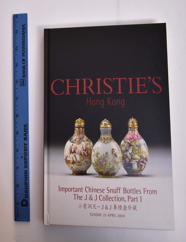 Item #165917 Important Chinese Snuff Bottles from the J & J Collection, Part I. Christie's.