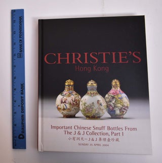 Item #165917 Important Chinese Snuff Bottles from the J & J Collection, Part I. Christie's
