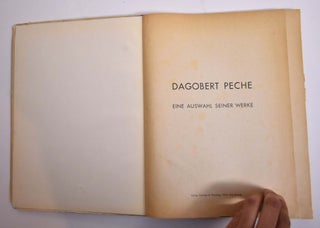 Item #165932 Dagobert Peche: Eine Auswahl Seiner Werke. Max Eisler