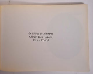 Os Diarios do Almirante Graham Eden Hamond 1825-1834/38