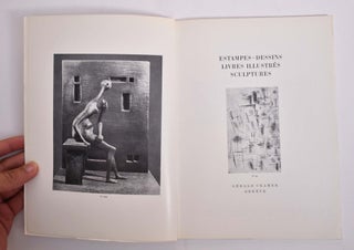 Item #166043 Estampes-Dessins / Livres Illustres / Sculptures-Catalogue No. 13 (1962