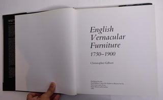 English vernacular furniture 1750-1900