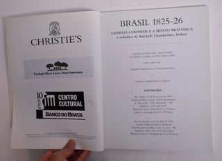 Brasil 1825-26: Charles Landseer e a Missao Britanica e Trabalhos de Burchell, Chamberlain, Debret