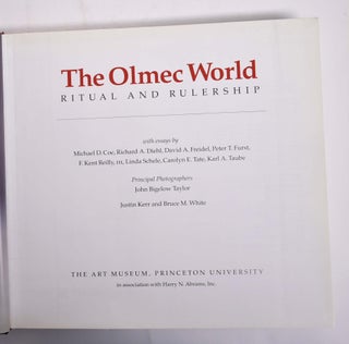 The Olmec World: Ritual And Rulership