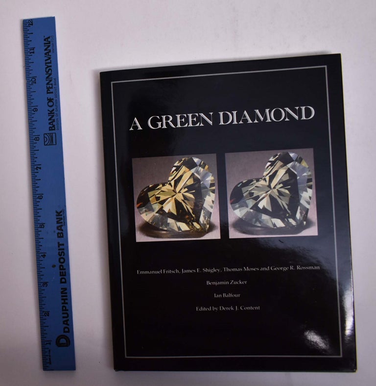 Item #166170 A Green Diamond: A Study of Chameleonism. Benjamin Zucker.