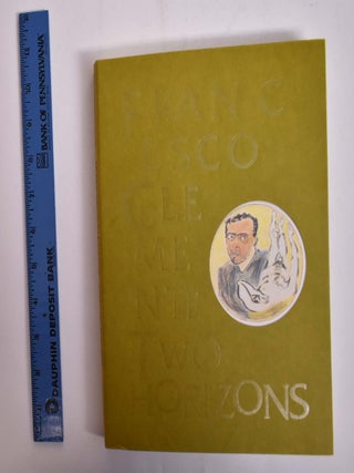 Item #166244 Francesco Clemente: Two Horizons. Tatsumi Shinoda, Henry Geldzahler