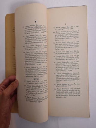 An Important Collection of Colonial and Continental Currency Being the Collection formed by William P. Bement of Philadelphia [Catalogue No. 1375]