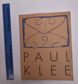 Item #166427 Paul Klee. Alfred H. Barr, James Johnson Sweeney, Julia, Lyonel Feininger