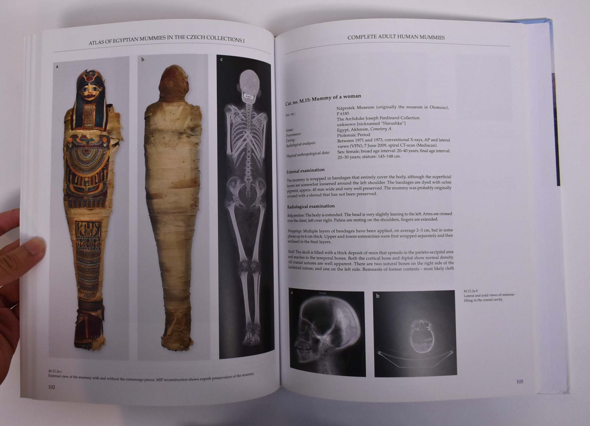 Atlas of Egyptian Mummies in the Czech Collections I: Complete Adult Human  Mummies | Pavel Onderka, Gabriela Jungova