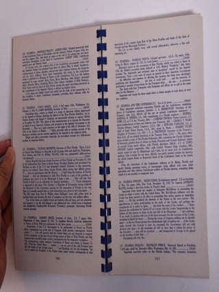 Charles Hamilton: Auction Number 14, Sept. 22nd, 1966