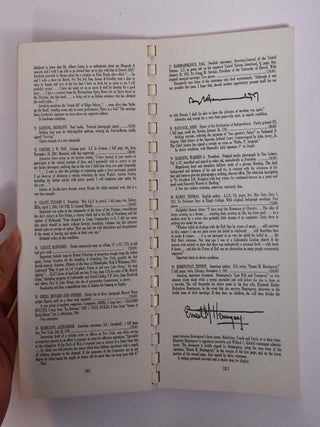 Charles Hamilton: Auction Number IX, Sept. 30th, 1965