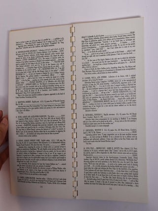 Charles Hamilton: Auction Number IX, Sept. 30th, 1965