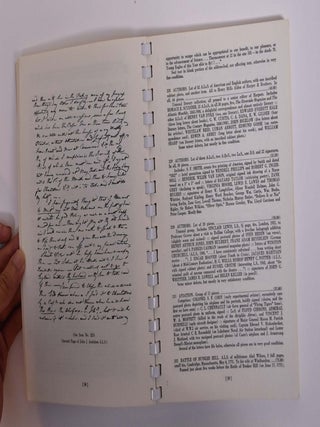 Charles Hamilton: Auction Number 19, May 24th, 1967