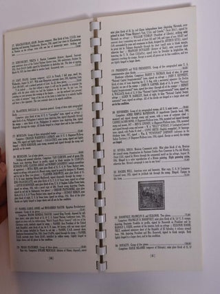Charles Hamilton: Auction Number 19, May 24th, 1967
