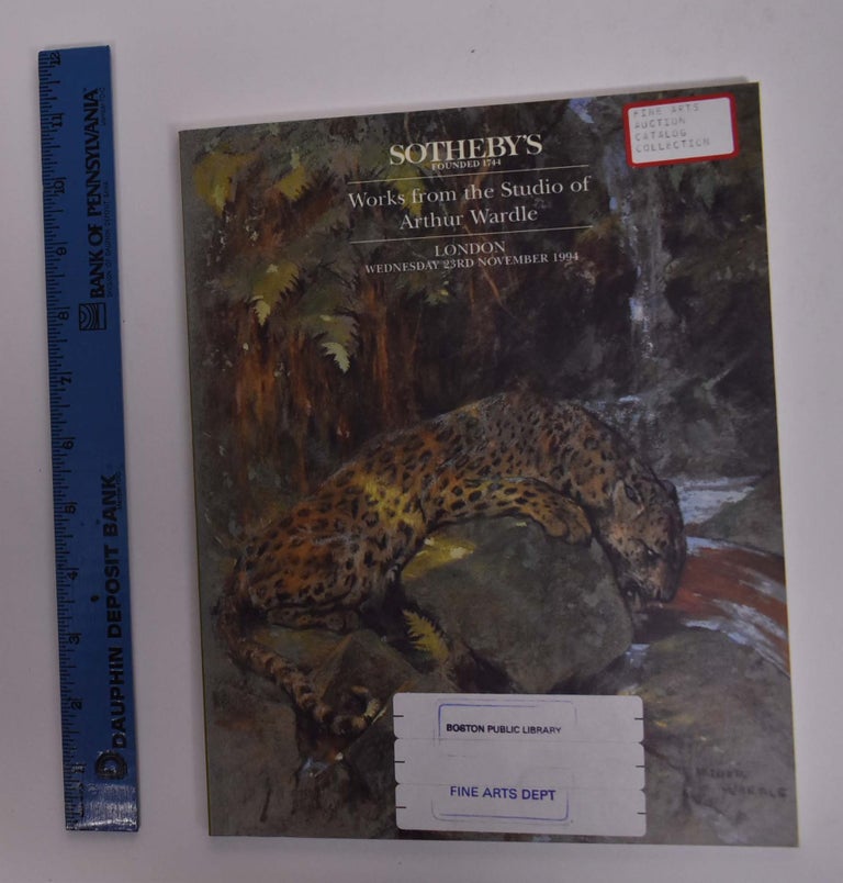 Item #166544 Works from the Studio of Arthur Wardle. Sotheby's.