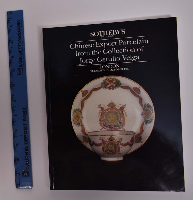 Item #166556 Chinese Export Porcelain from the Collection of Jorge Getulio Veiga. Sotheby's.