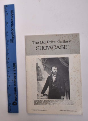 Item #166830 The Old Print Gallery Showcase [Volume VII, Number 1, January-February 1980]. Judith...