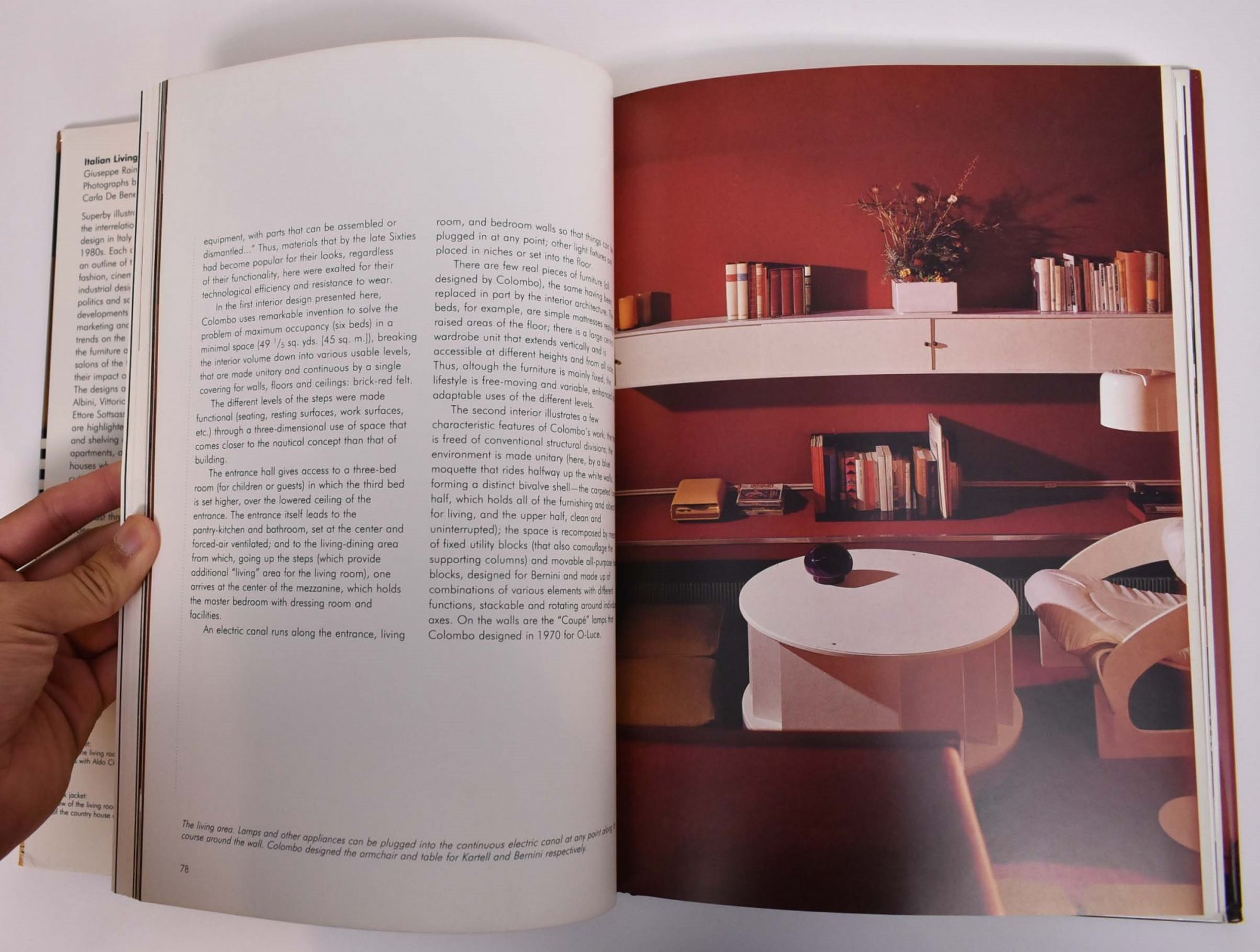 Italian Living Design: Three Decades of Interior Decoration, 1960