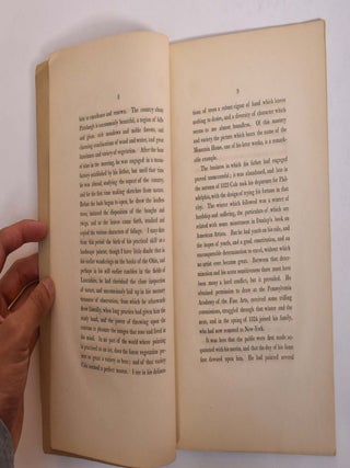 A Funeral Oration Occasioned by The Death of Thomas Cole, Delivered Before The National Academy ofDesign, New-York, May 4, 1848