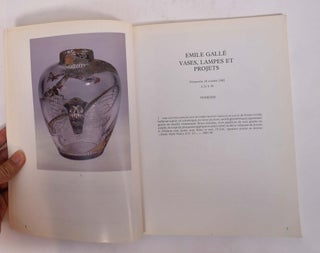 Emile Galle: Vases, Lampes et Projets
