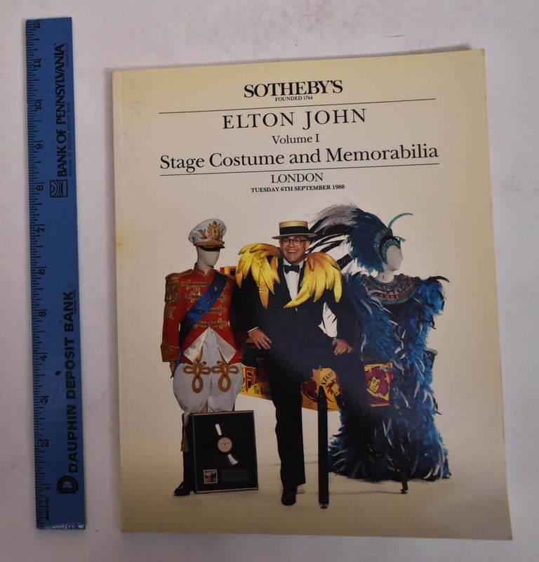 Item #167237 The Elton John Collection: Volume I, Stage Costumes and Memorabilia. Sotheby's.