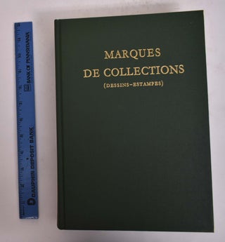 Item #167264 Marques de Collections de Dessins & D'estampes. Frits Lugt