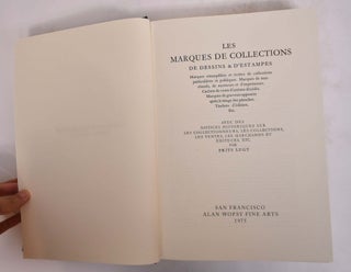 Marques de Collections de Dessins & D'estampes