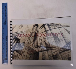 Item #167429 Arnold Ronnebeck (1885-1947). Betsy Fahlman