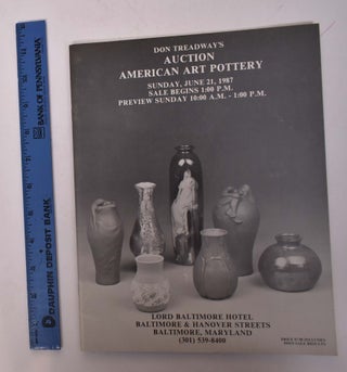 Item #167632 Don Treadway's Auction American Art Pottery. Don Treadway's