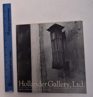 Item #167637 Hollander Gallery, Ltd.: Sale Number 112: Arts and Crafts, Art Deco. Hollander Gallery