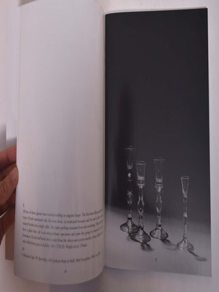 "...Strength and Chearfulness" : The John Towse Collection of English Tall Cordial Glasses