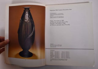 Important 20th Century Decorative Arts