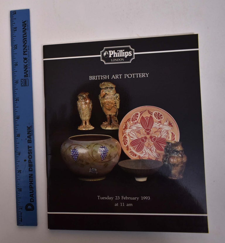 Item #167875 British Art Pottery and Tiles. Son Phillips, Neale.