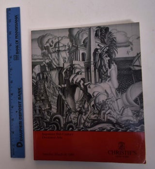 Item #167880 Important 20th Century Decorative Arts. Christie's