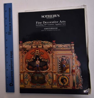 Item #167891 Fine Decorative Arts Including 20th Century Applied Arts. Sotheby's