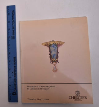 Item #167892 Important Art Nouveau Jewels by Lalique and Fouquet. Christie's