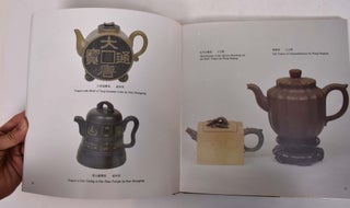 Charm of Dark-Red Pottery Teapots