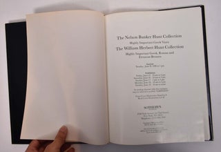The Nelson Bunker Hunt Collection of Highly Important Greek Vases; The William Herbert Hunt Collection of Highly Important Greek, Roman, and Etruscan Bronzes