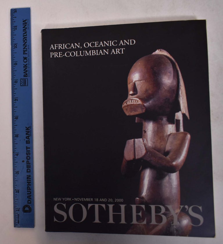 Item #168186 African, Oceanic and Pre-Columbian Art. Sotheby's.