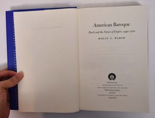 American Baroque: Pearls and the Nature of Empire, 1492-1700