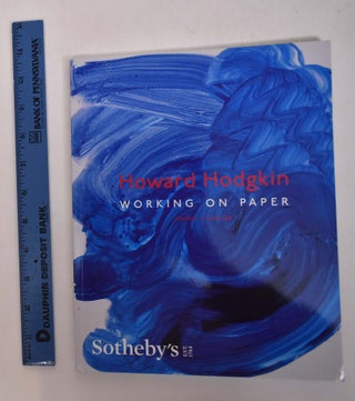 Item #168290 Howard Hodgkin: Working on Paper. Sotheby's