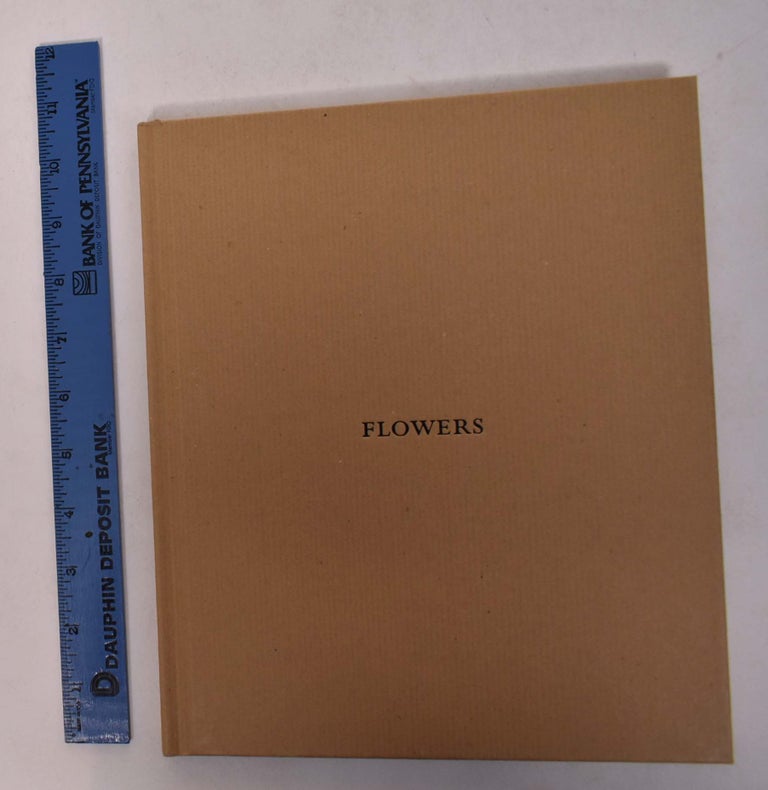 Item #168376 Flowers. David Deutsch.