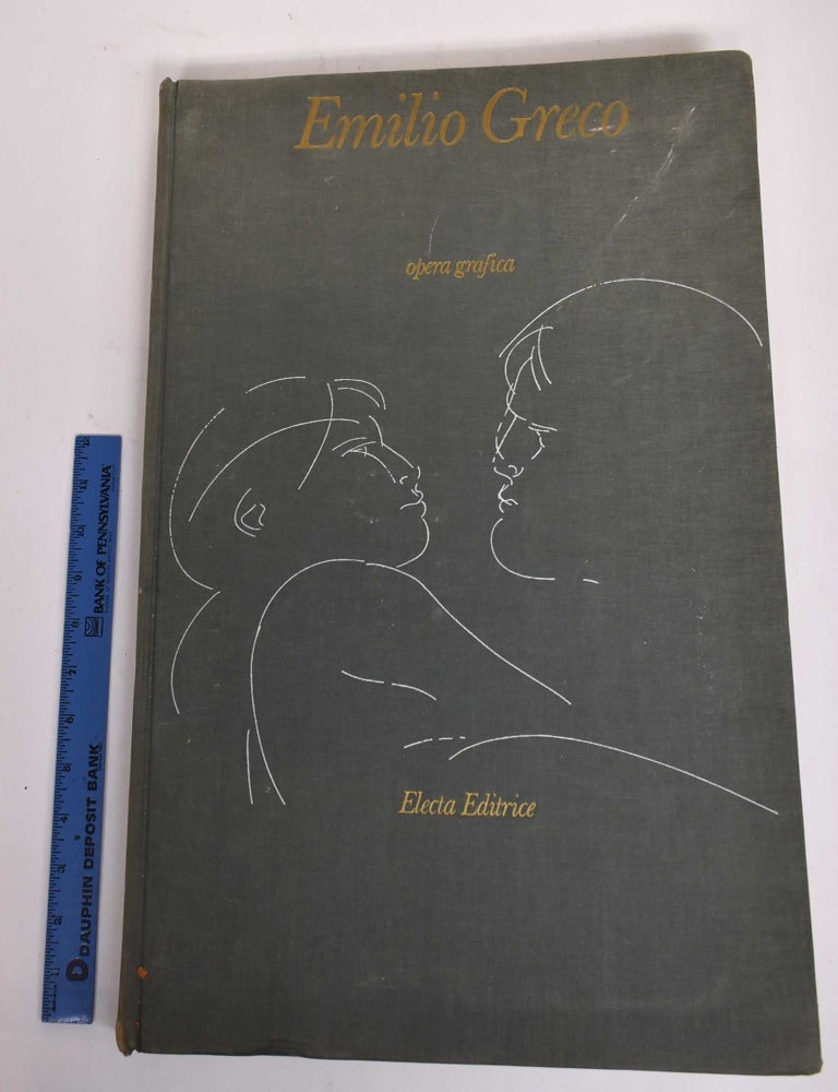 Item #168392 Emilio Greco Opera grafica *Signed and inscribed*. Carlo Pirovano.