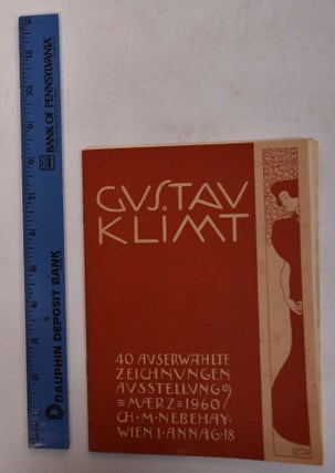 Item #168407 Gustav Klimt. 40 ausgewahlte Zeichnungen